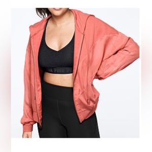 PINK VS Slouchy Full Zip Hoodie